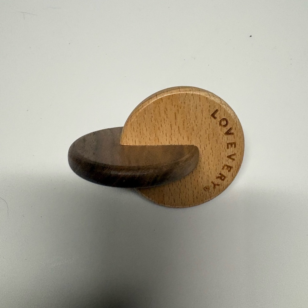 Lovevery Wooden Baby Toy - Brown and Tan